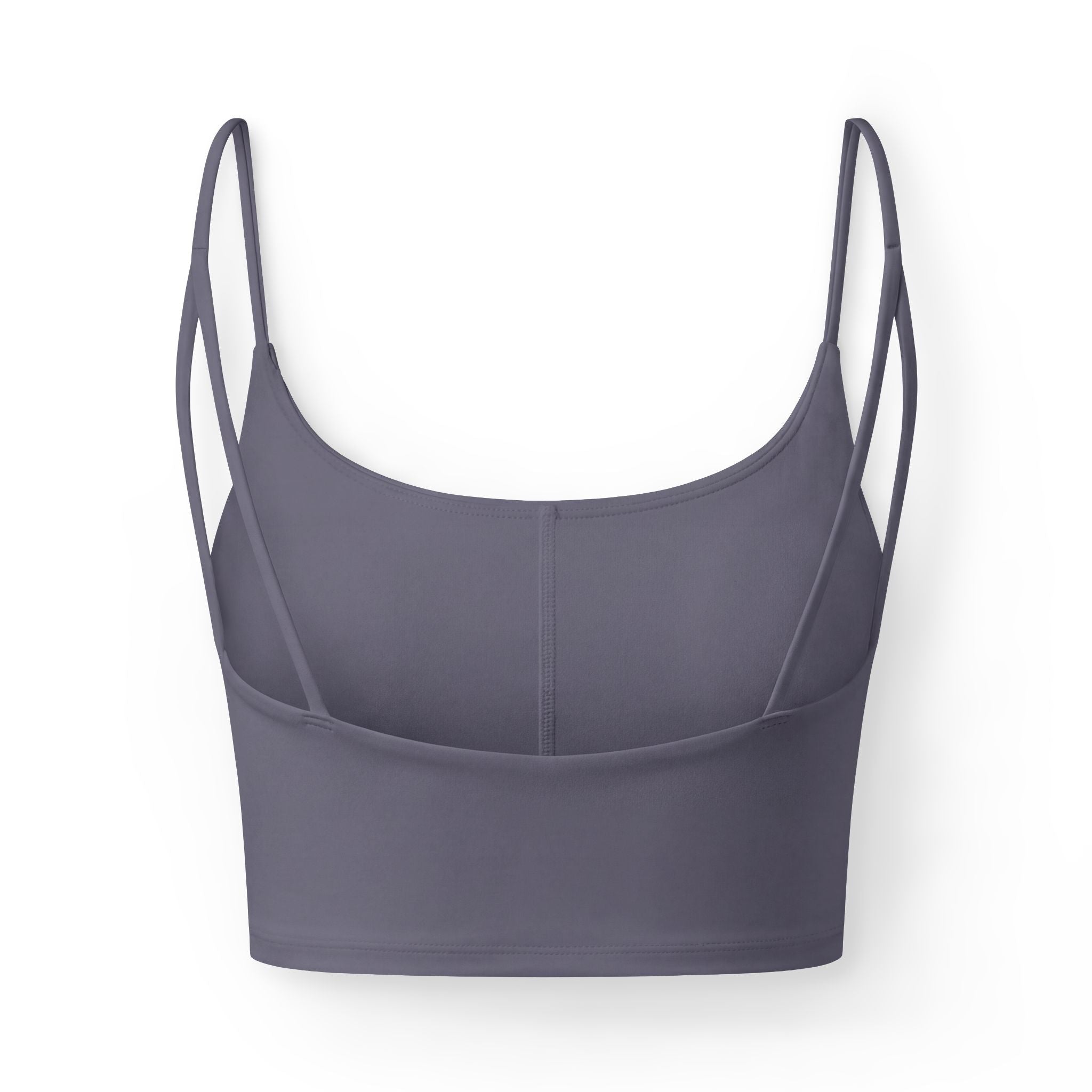 Luxe Women's Sports Bra — Triple Pound Minimalist Crop Top