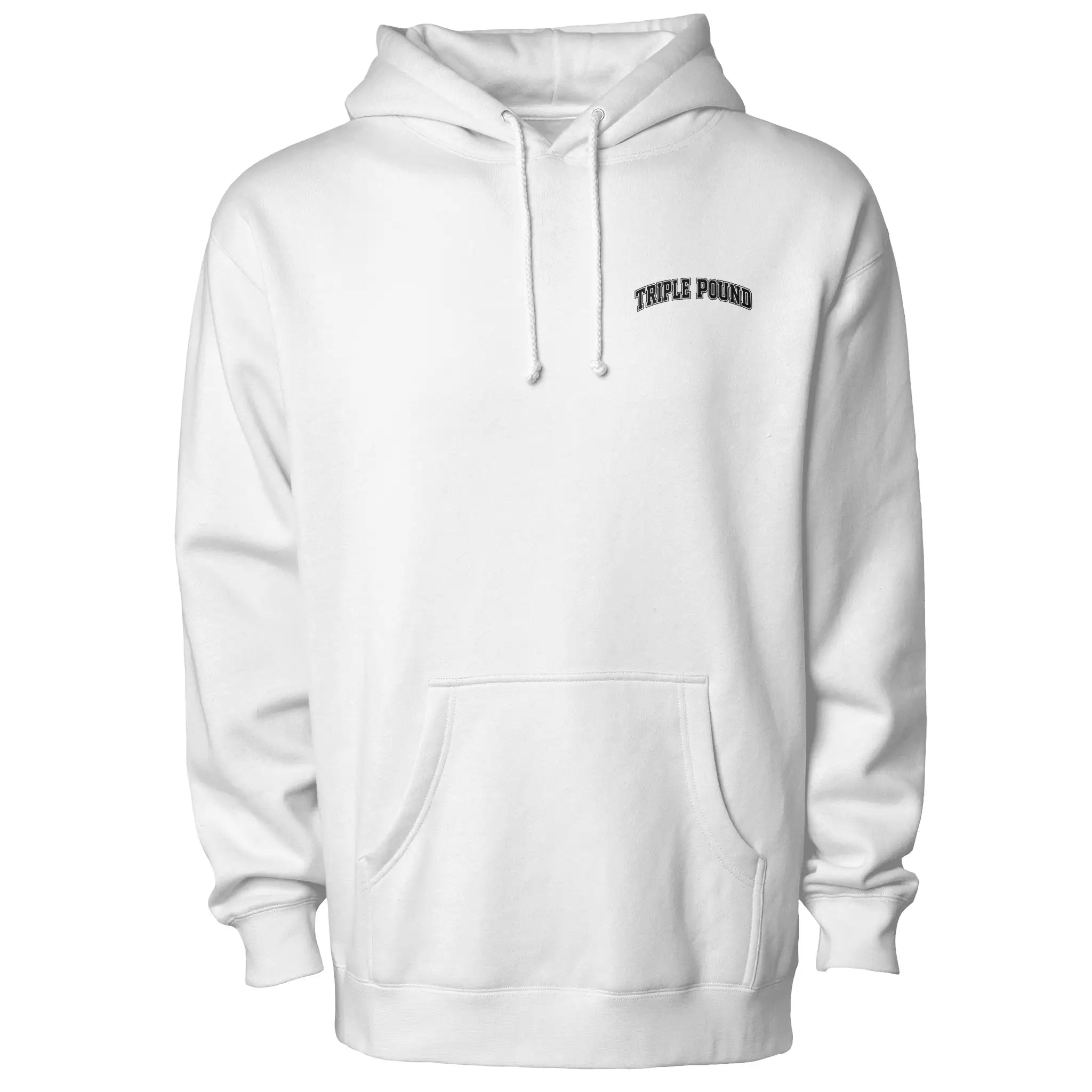 triple pound pullover hoody