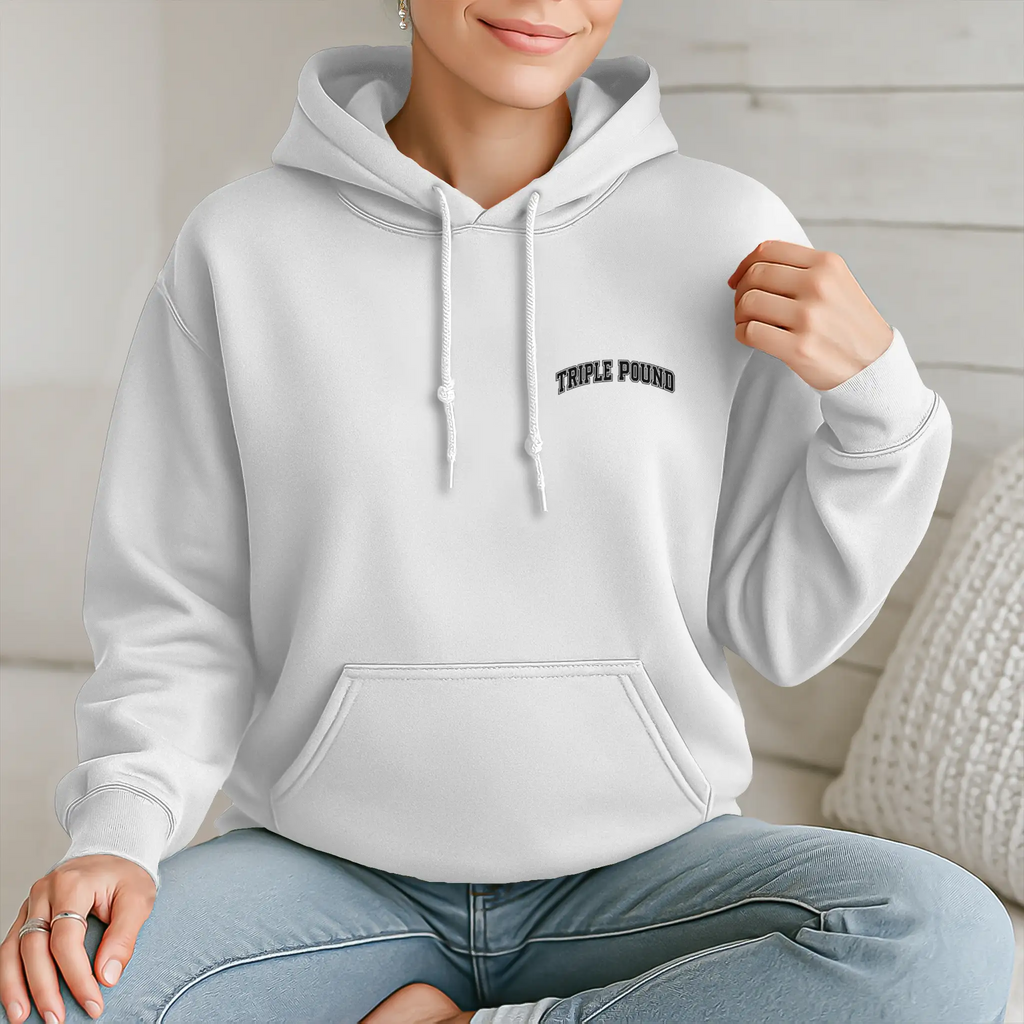 triple pound pullover hoody