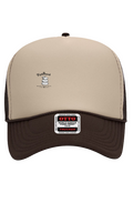 Otto White Foam Front 5 Panel Trucker Hat