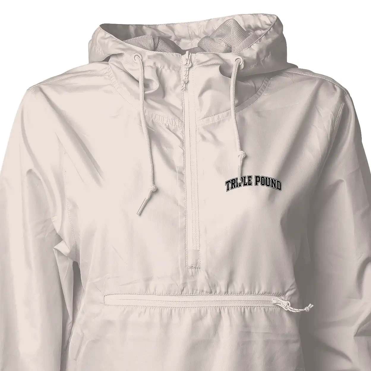Lightweight Pullover Crop Windbreaker