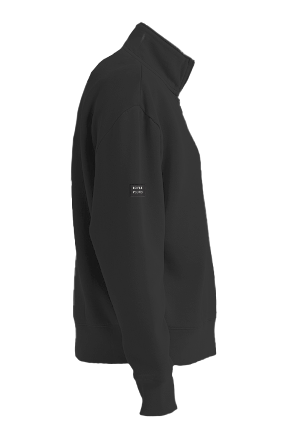 Womens Faded Half Zip